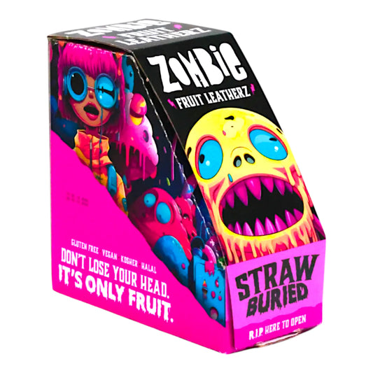 CANDY ZOMBIE 12 x 25 GR STRAW BURIED BARS