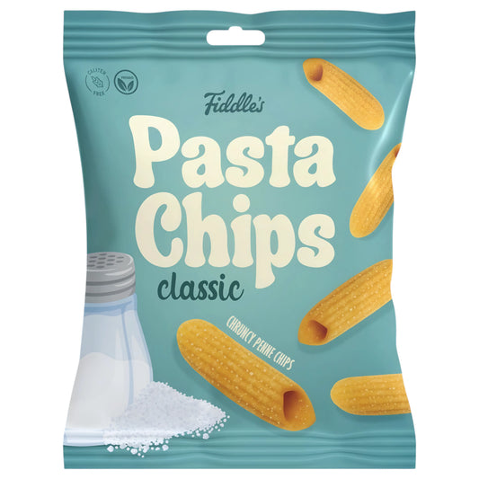 SNACK FIDDLES 80 GR PASTA CHIPS SALTED | 10 x 80g