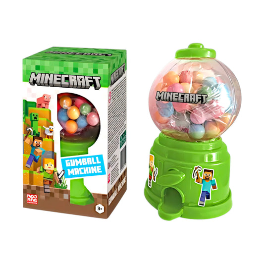 CANDY MINECRAFT 100 GR GUMBALL MACHINE | 12 x 100g