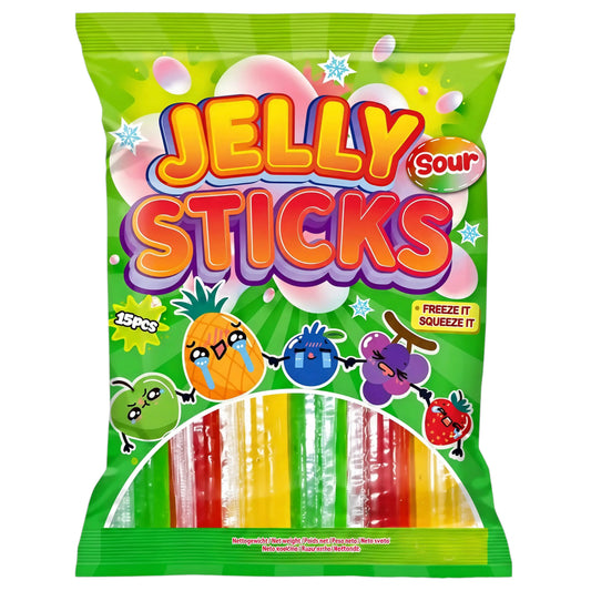 CANDY JELLY STICKS 300 GR SOUR | 24 x 300g
