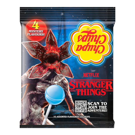 CANDY CHUPA CHUPS 120 GR STRANGER THINGS UP SIDE DOWN | 12 x 120g