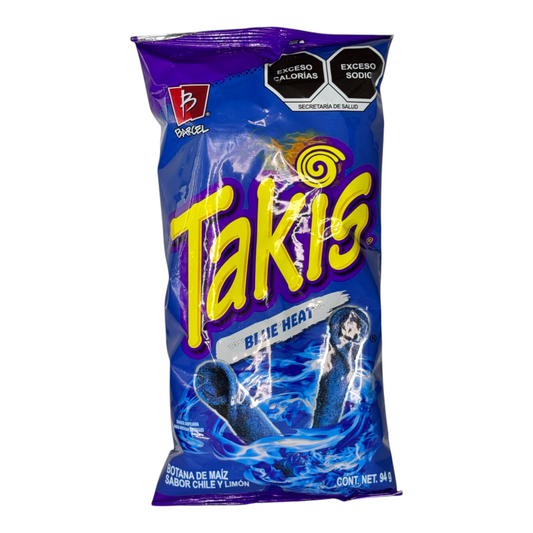 SNACK TAKIS 94 GR BLUE HEAT (MEX) | 35 x 94g