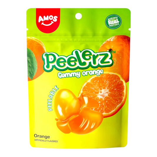 CANDY AMOS 65 GR PEELERZ GUMMY ORANGE | 24 x 65g