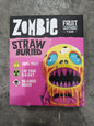 XPROD ZOMBIE 4 x 25 GR STRAW BURIED FRUIT LEATHERZ BARS | 10 x 4 x 25g
