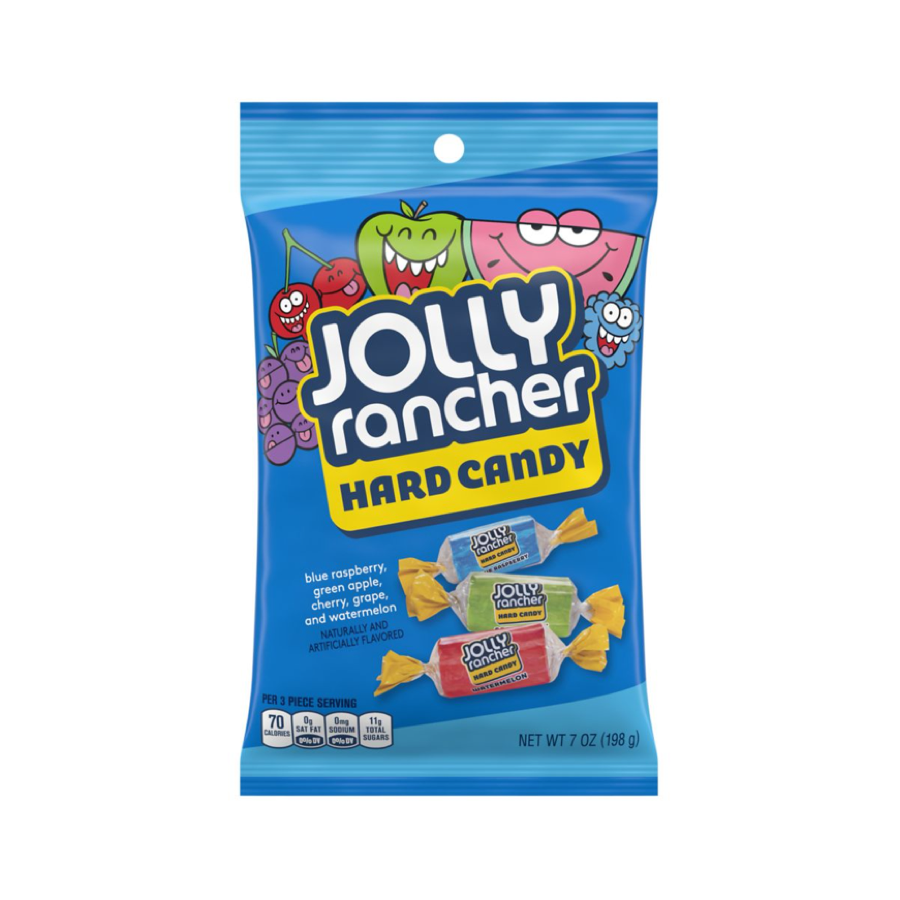 CANDY JOLLY RANCHER 198 GR HARD CANDY ORIGINAL (12 UN) | 12 x 198g