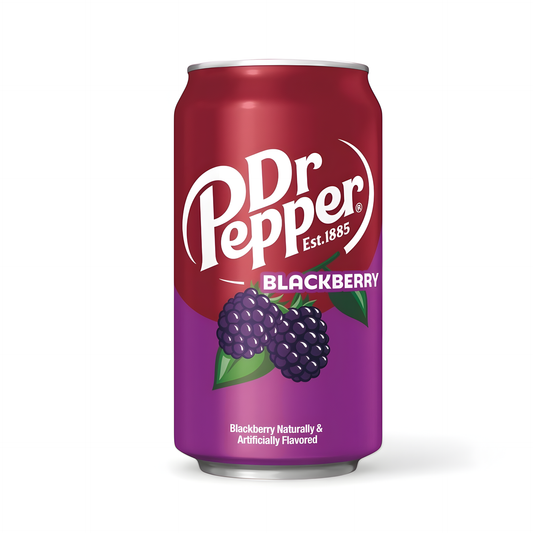 BEVER DR PEPPER 355 ML BLACKBERRY | 12 x 355ml