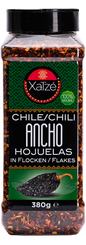 CHILE XATZE 380 GR CHILE ANCHO HOJUELAS