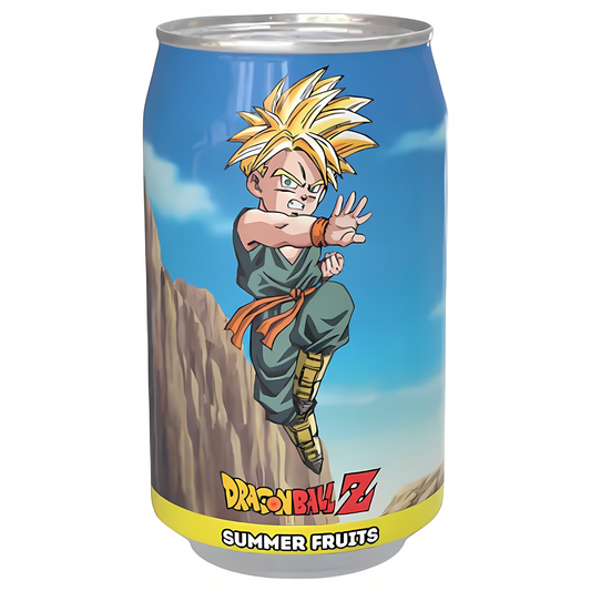 BEVER DRAGON BALL Z 330 ML SUMMER FRUITS SODA CAN ASIAN | 12 x 330ml