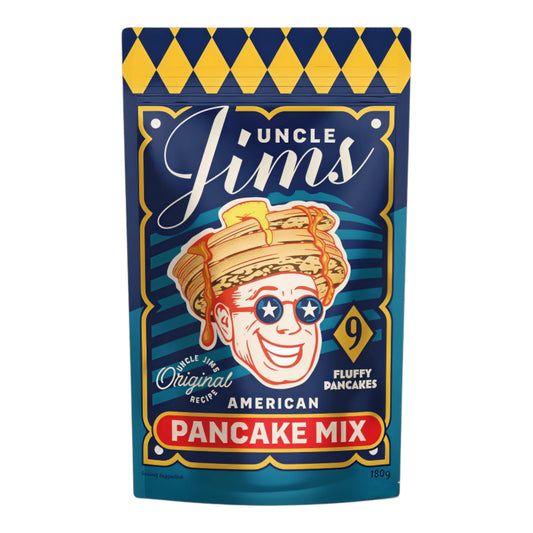 HARIN UNCLE JIMS 180 GR AMERICAN PANCAKE MIX | 12 x 180g