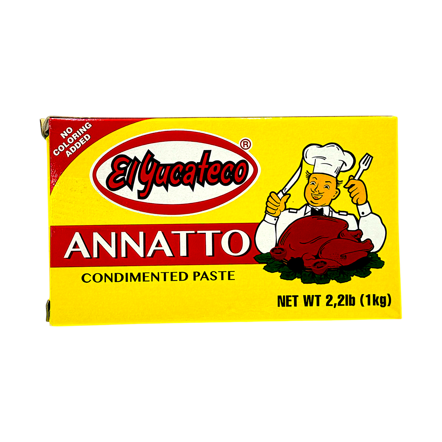 CONDI YUCATECO 1 KG ACHIOTE PASTA | 15 x 1kg