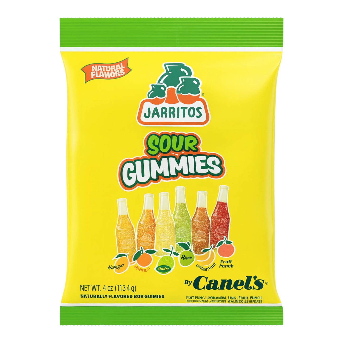 CANDY JARRITOS 113.4 GR SOUR GUMMIES | 12 x 113.4g