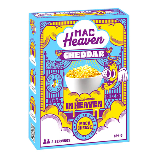 PDISH MAC HEAVEN 184 GR MAC AND CHEESE CHEDDAR | 10 x 184g