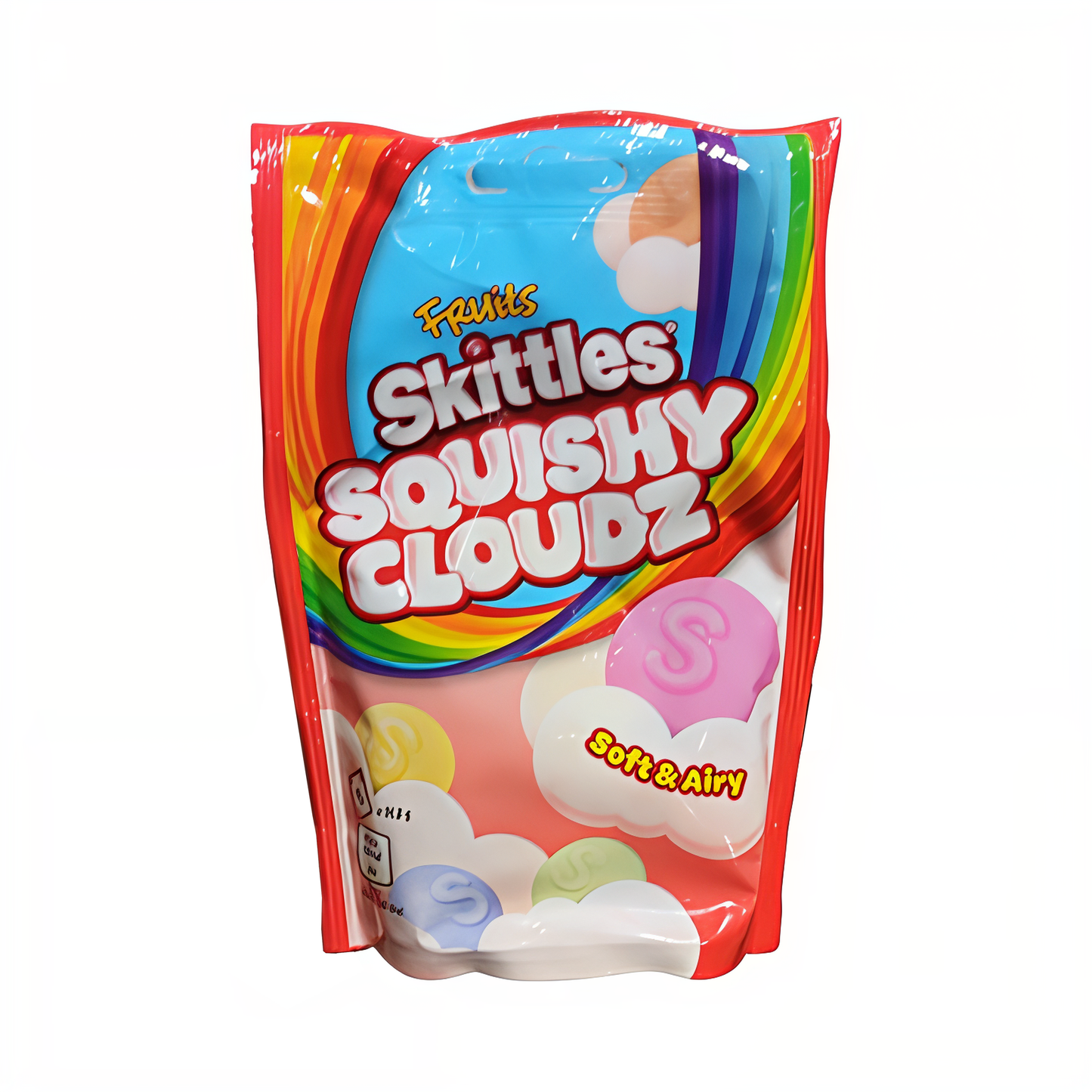 CANDY SKITTLES 94 GR FRUITS SQUISHY CLOUDZ | 18 x 94g
