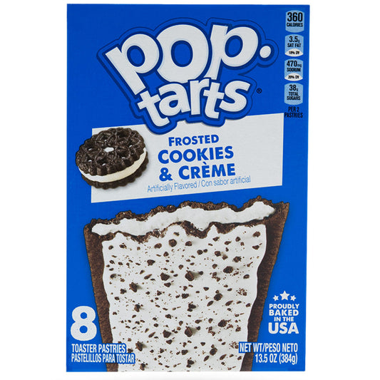 Pop Tarts Cookies & Creme | 12 x 384g