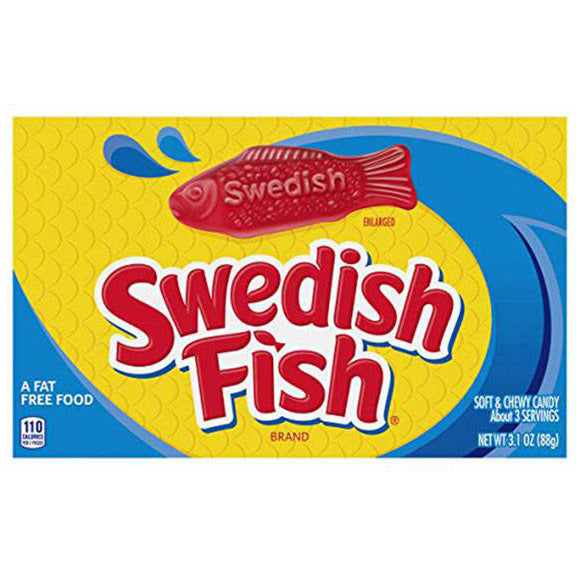 Swedish Fish Red | 12 x 88g
