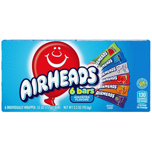 Airheads 6 Bars | 12 x 93g