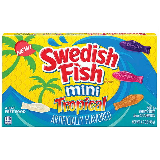Swedish Fish Tropical Mini | 12 x 99g