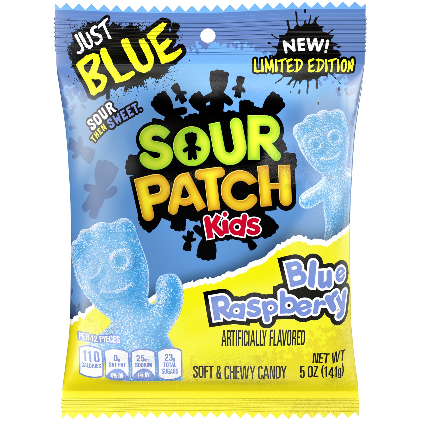 Sour Patch Blue Raspberry | 12 x 141g