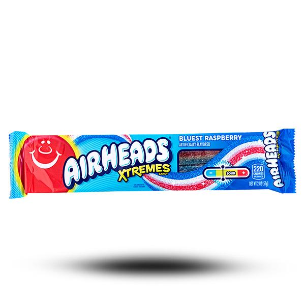 Airheads Xtremes Sweetly Sour Belts Blue Raspberry | 18 x 57g