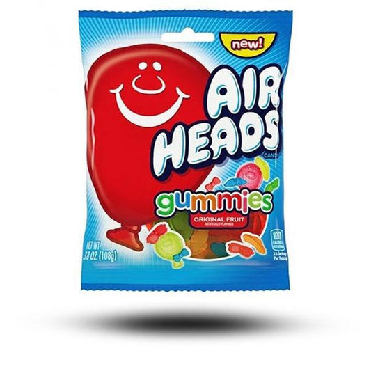 Airhead Gummies Peg Bag | 12 x 108g