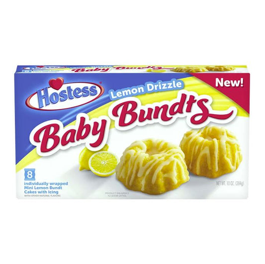 Hostess Baby Bundts Lemon Drizzle | 6 x 284g