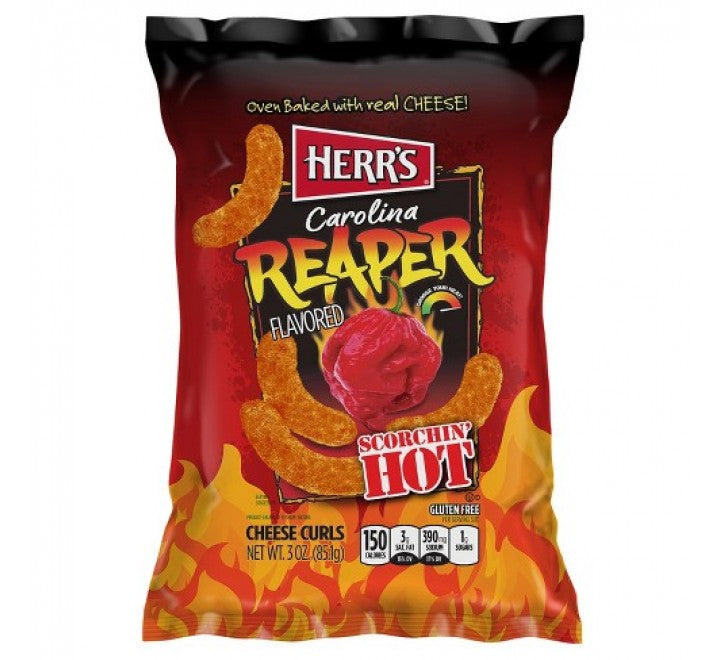 Herr's Carolina Reaper Curls USA | 12 x 199g