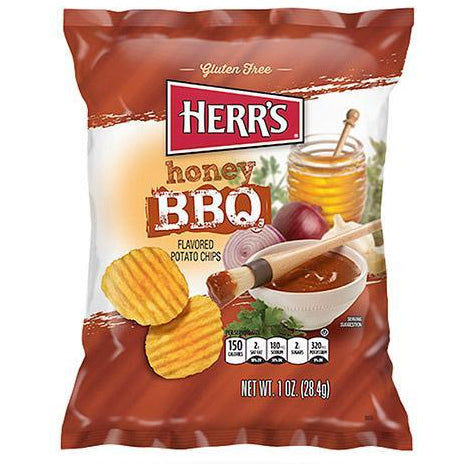 Herrs Honey BBQ Chips | 42 x 28g