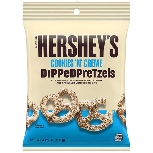 Hersheys Dipped Pretzel Cookies&Cream | 12 x 120g