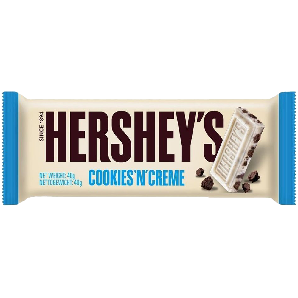 Hersheys Cookies & Creme Bar | 36 x 43g
