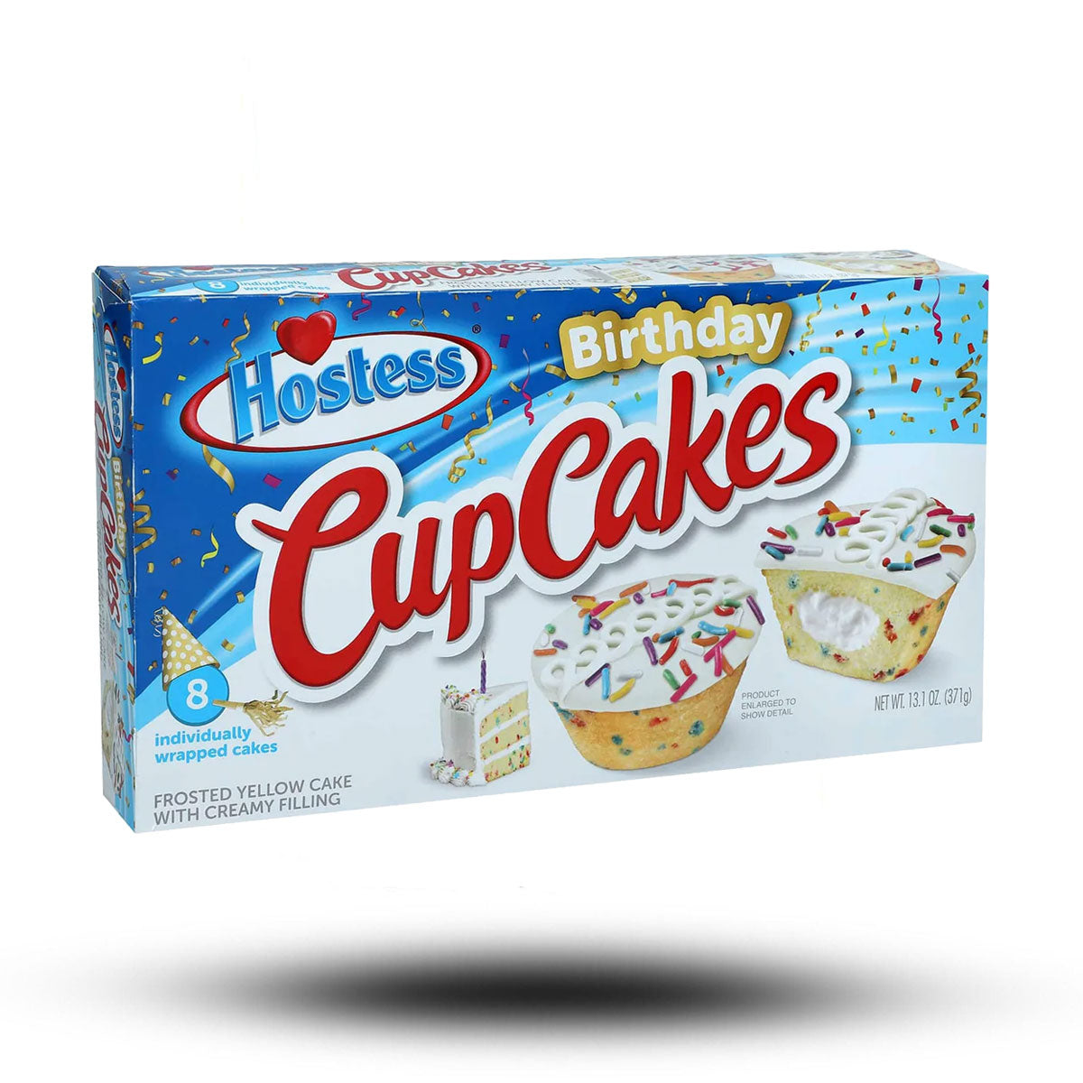 Hostess Cup Cakes Birthday | 6 x 371g