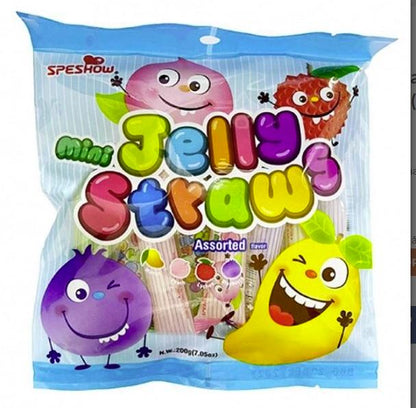 Mini Jelly Straws Assorted | 30 x 200g