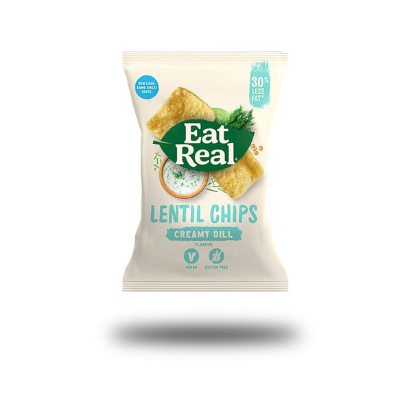 Lentil Chips - Creamy Dill | 10 x 113g