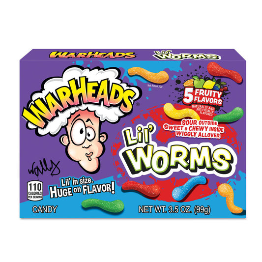 Warheads Lil Worms | 12 x 99g