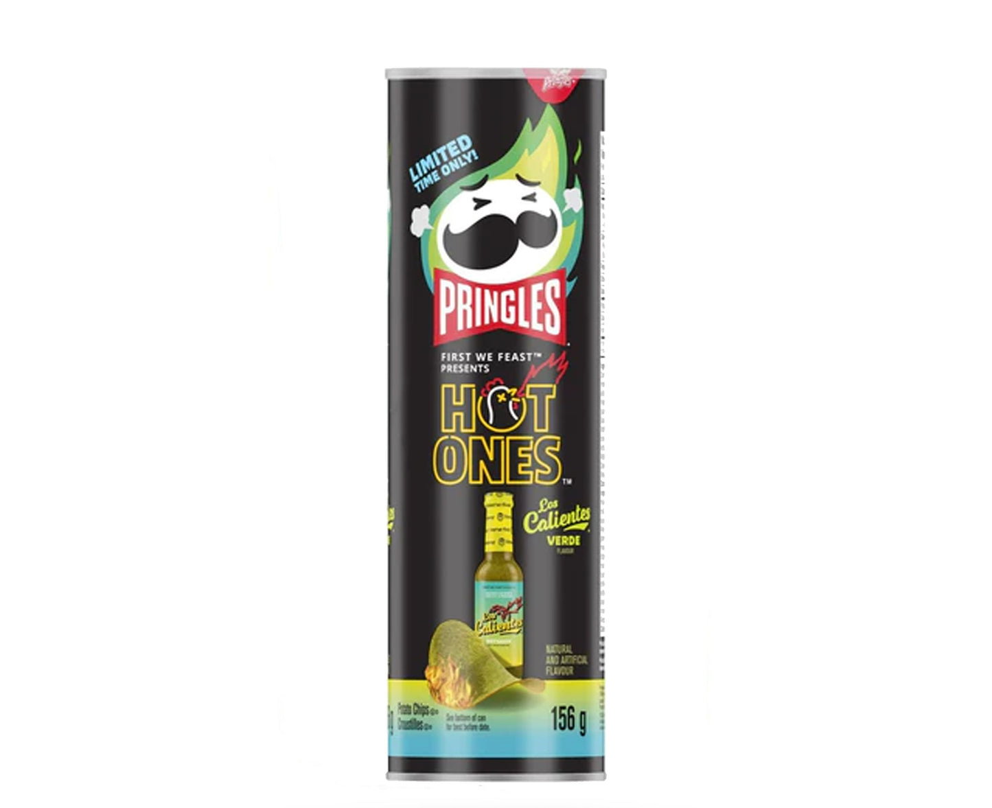 Pringles Hot Ones Los Calientes Verde | 14 x 156g