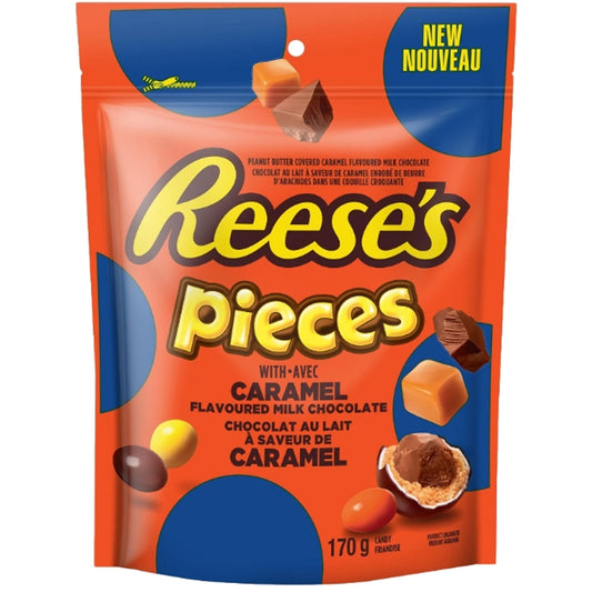 Reeses Pieces with Caramel | 12 x 170g