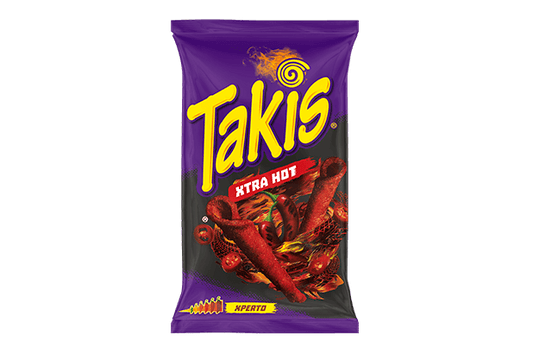 Takis Xtra Hot (Limited! Wird nicht mehr produziert) | 18 x 90g