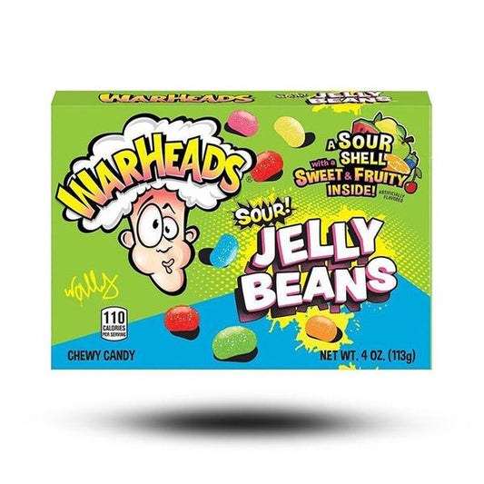 Warheads Sour Jelly Beans | 12 x 113g