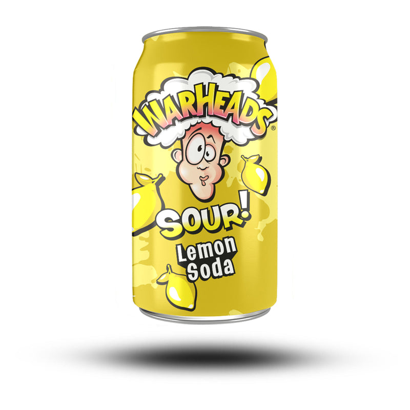 Warheads Sour Lemon Soda | 24 x 355ml