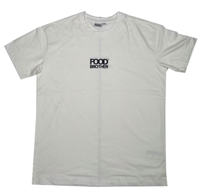 Food Brother Oversize Shirt White M